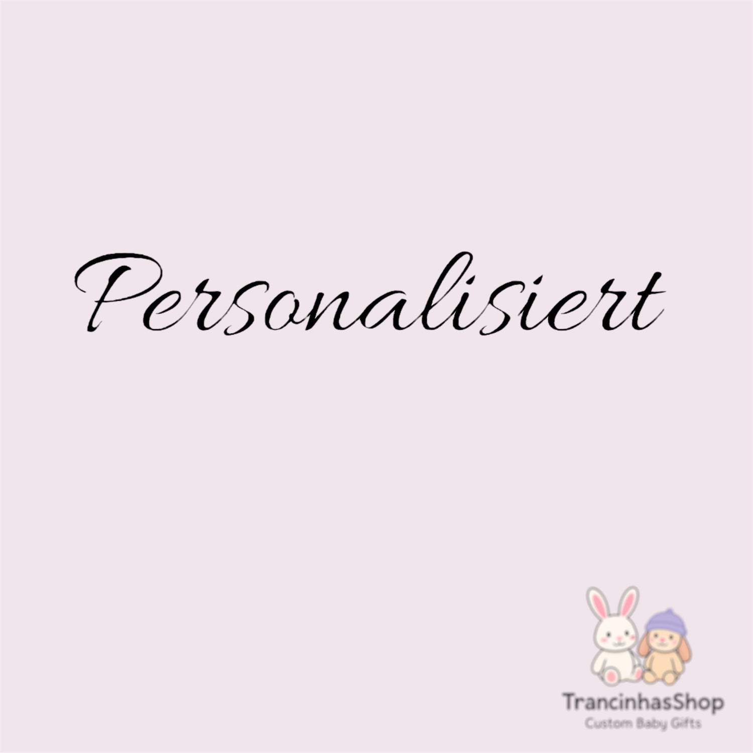 Personalisierte Schnullerkette - TrancinhasShop