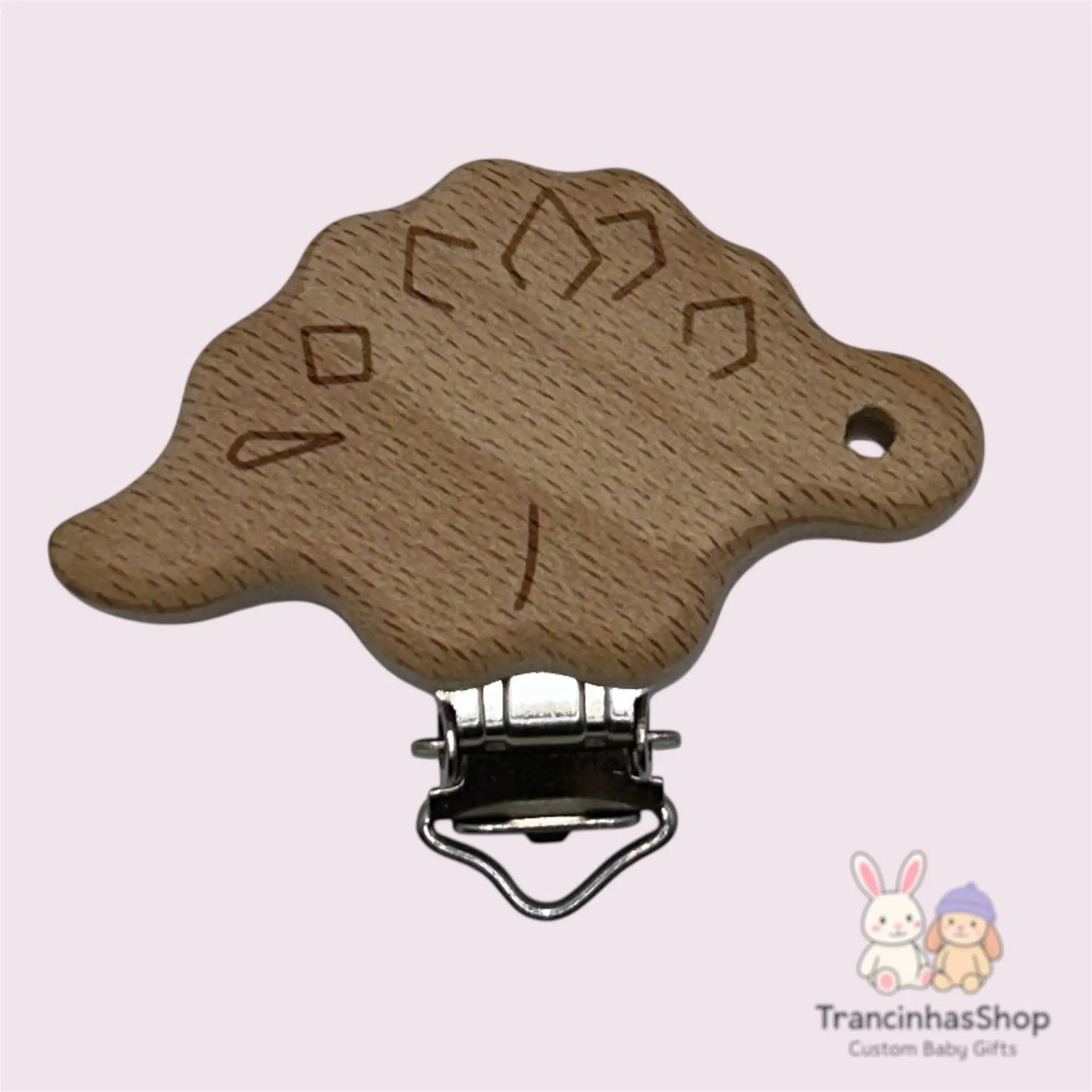 Personalisierte Schnullerkette mit Wunschname, Clip & Farbwahl🩷🩵🤍 TrancinhasShop